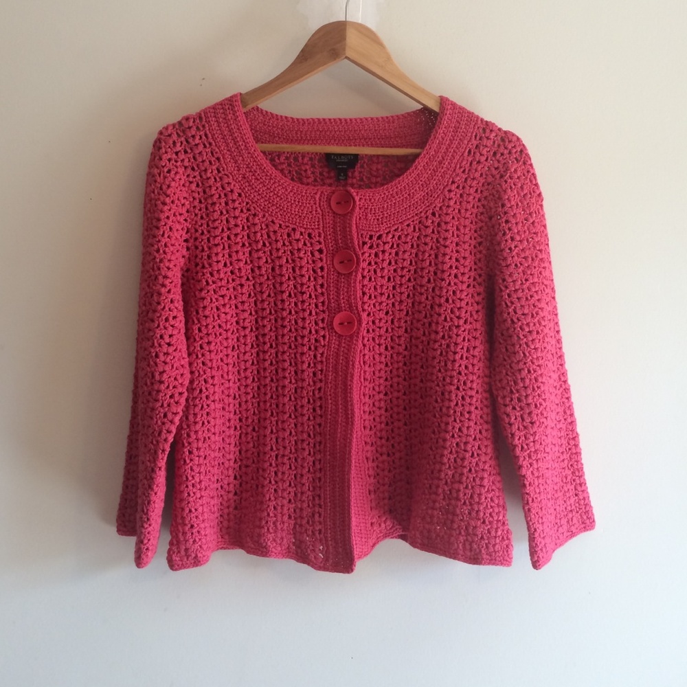 Talbots Hand Knit Sweater